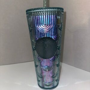 Starbucks Iridescent Blue and Purple Tumbler